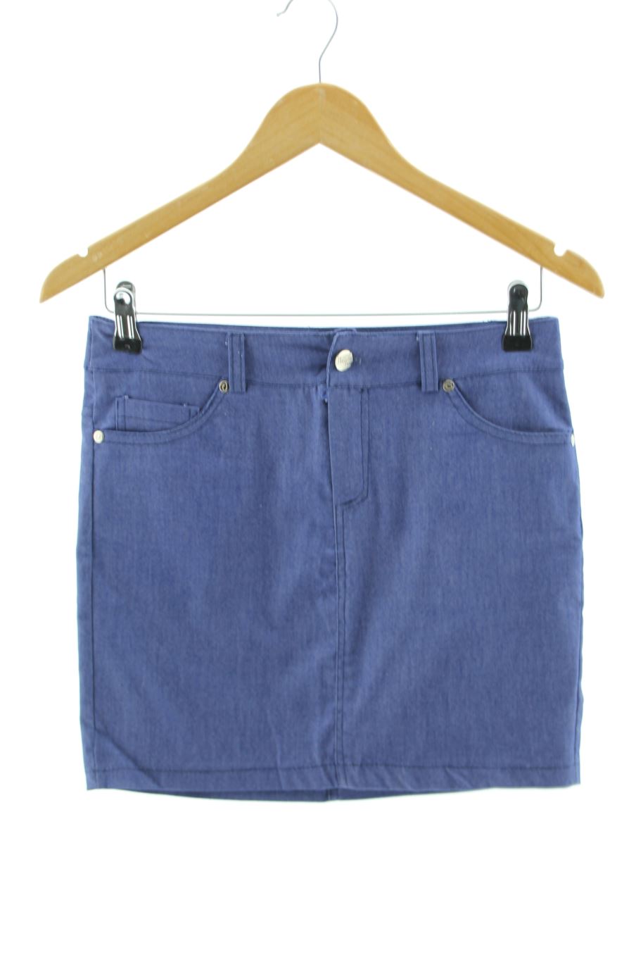 Falda de Made in italy de la talla M, de color azul
