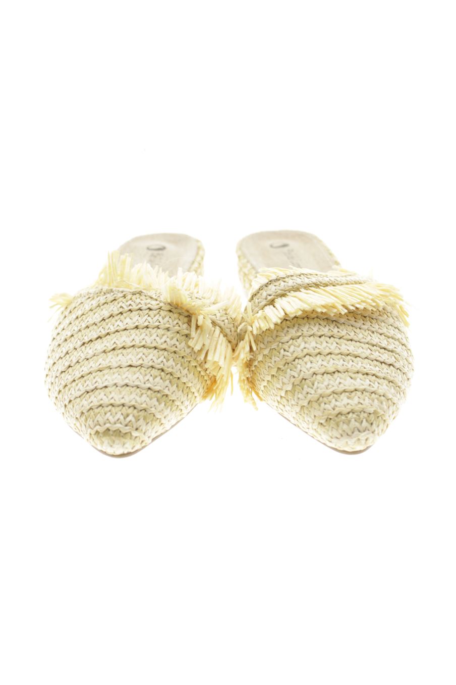 Sandalias planas de Piel de Luna de la talla 37, de color beige de