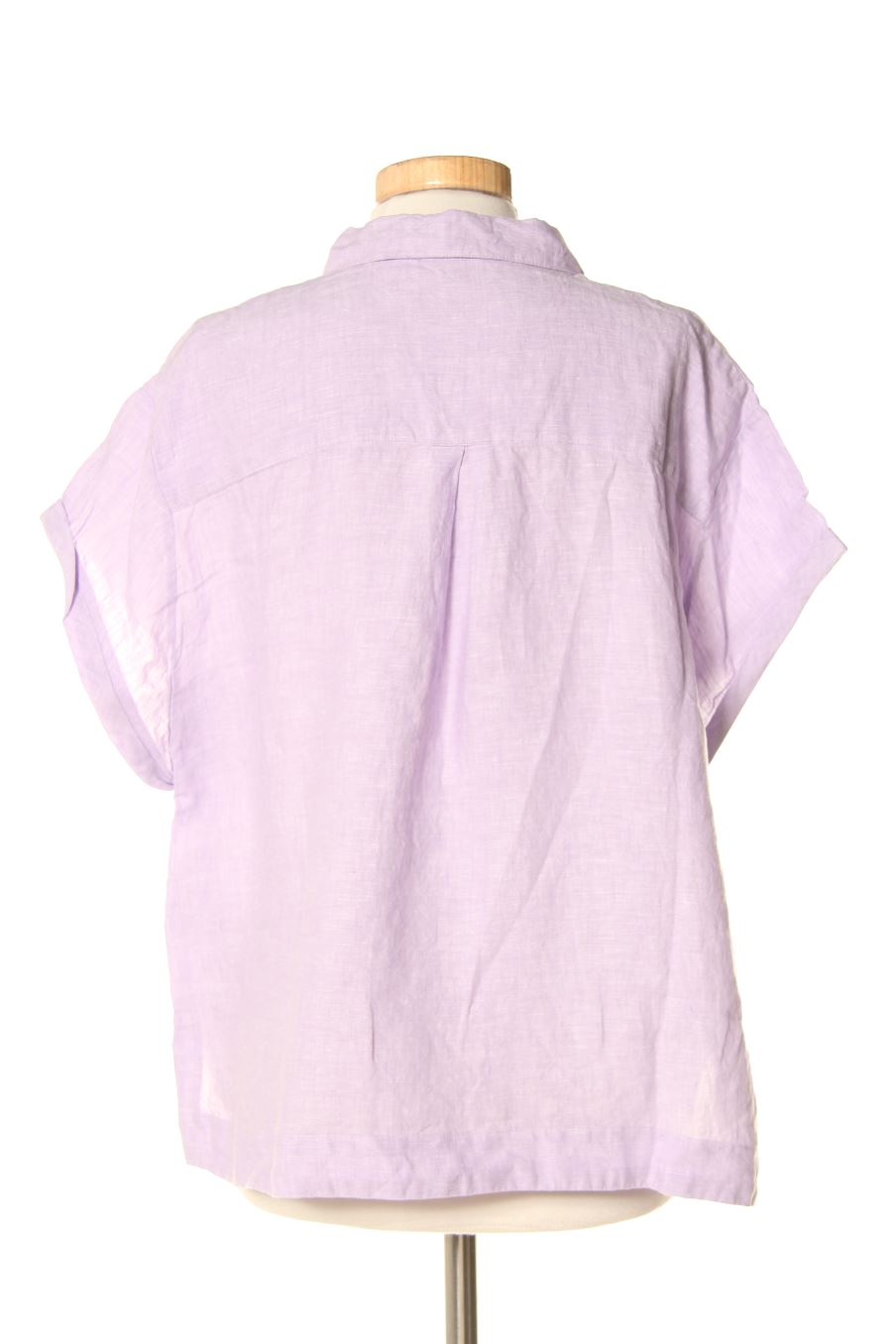 Chemise Caroll de la taille L, de couleur pourpre