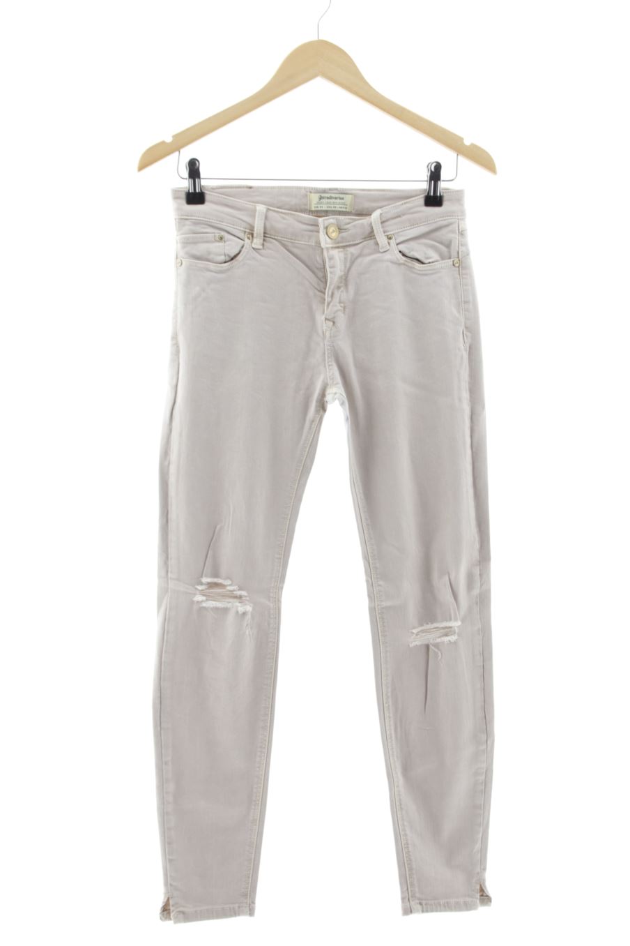 Jeans Stradivarius de la taille 36, de couleur beige de denim