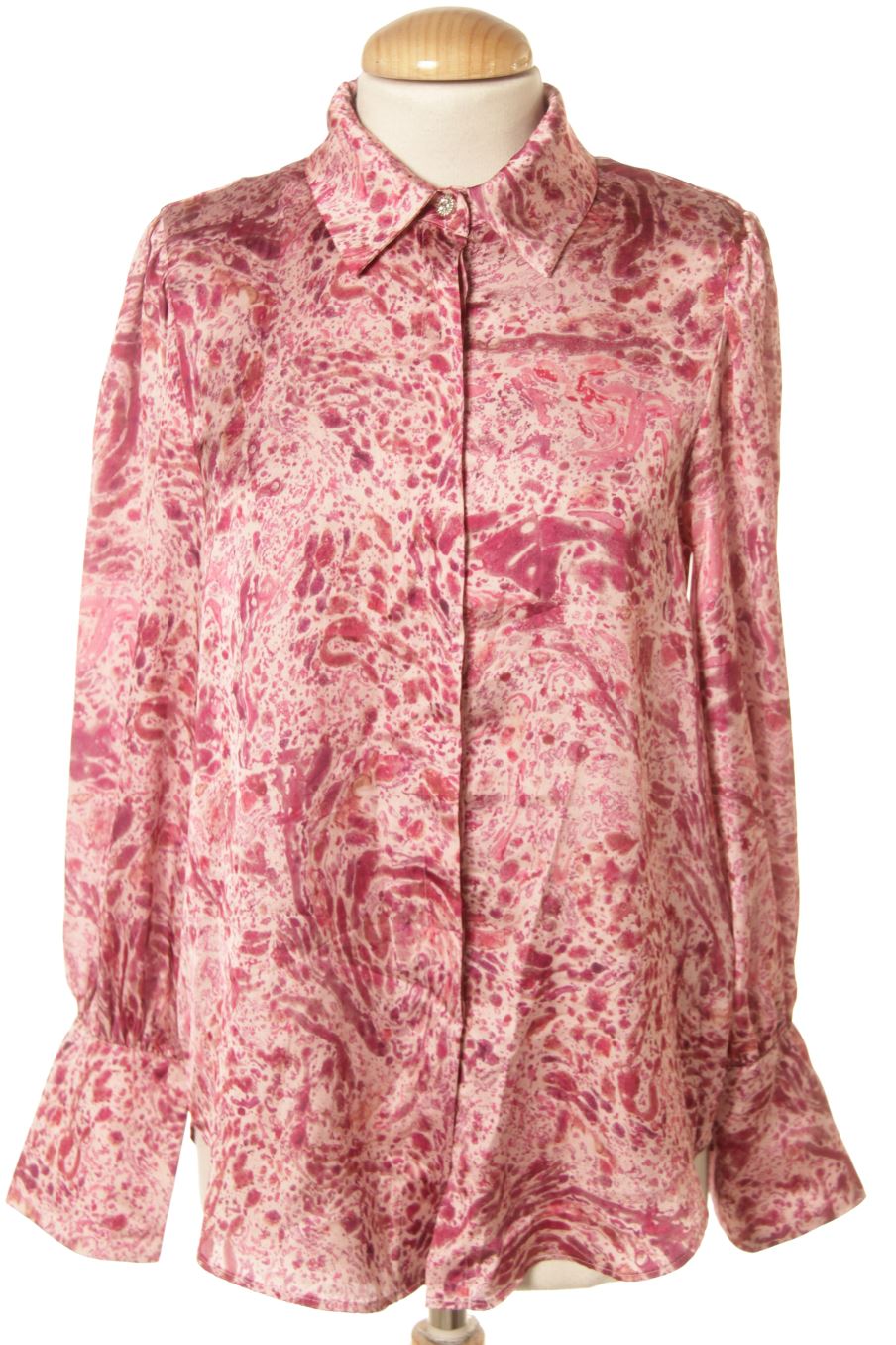 Camisa de Zara de la talla XS, de color estampado
