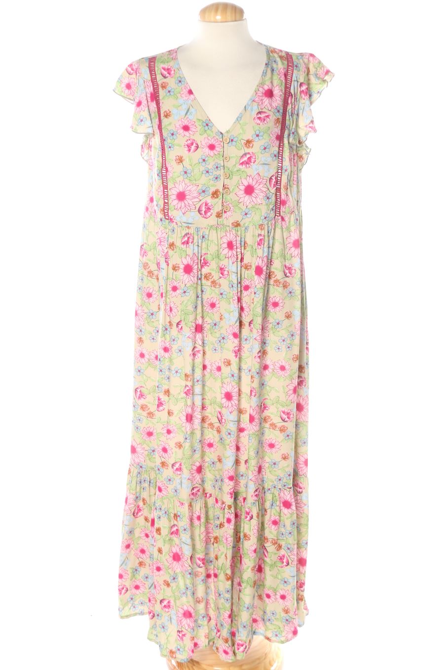 Robe casual BLOOMCHIC de la taille 42, de couleur fleurs