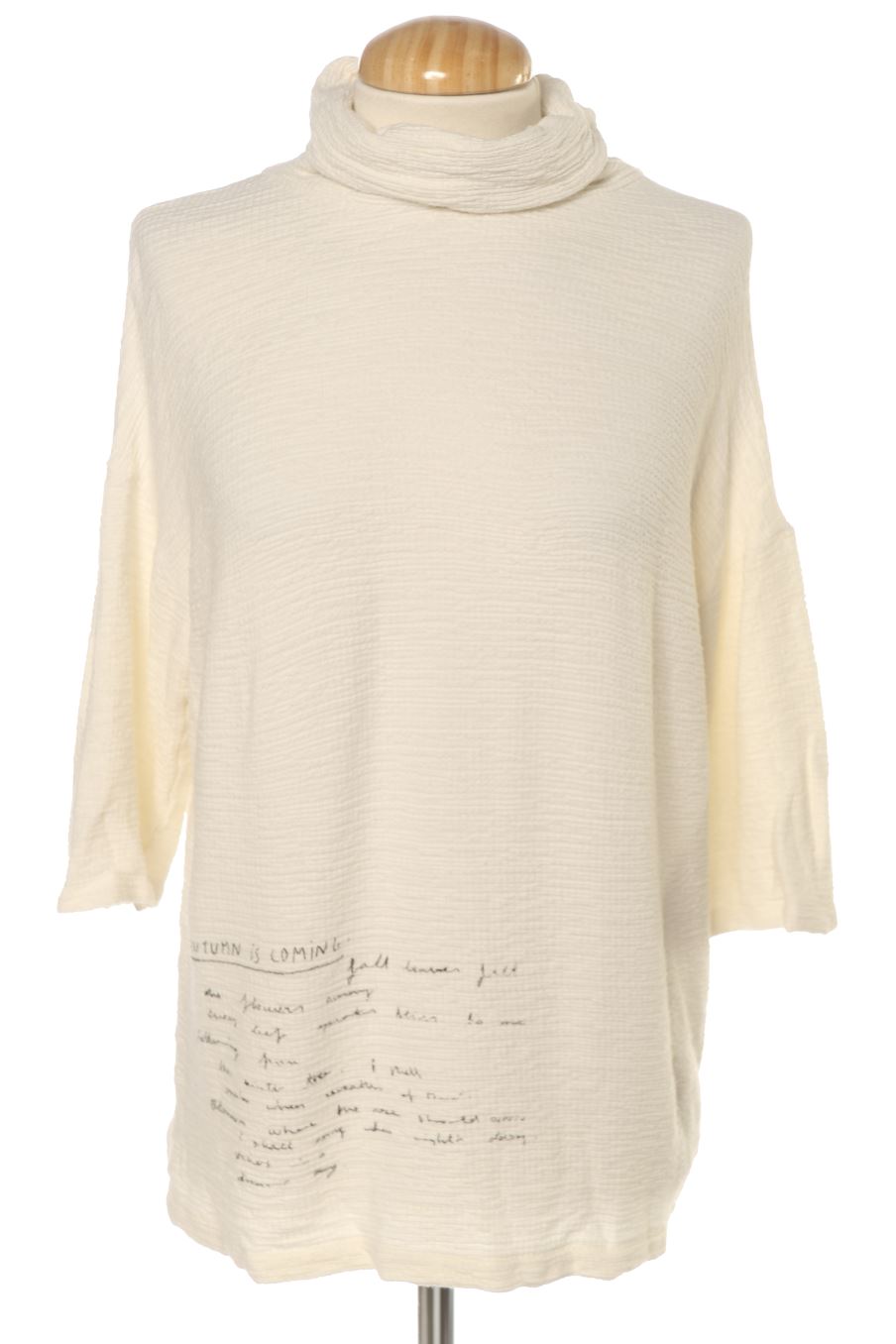 T-shirt Stradivarius de la taille S, de couleur blanc