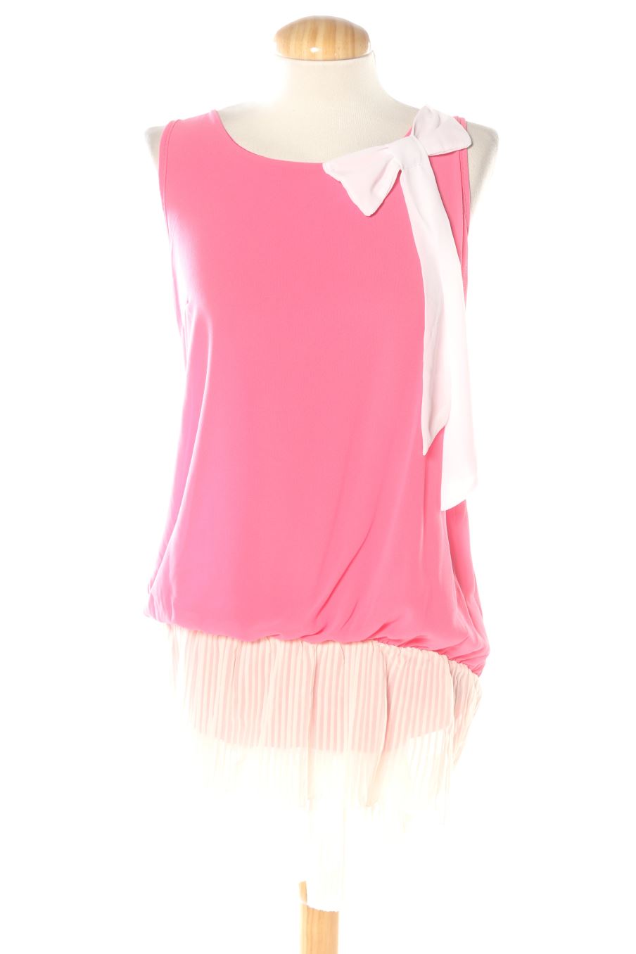 Einfaches Kleid von Made in italy Größe Einzelgröße, Farbe Rosa, für