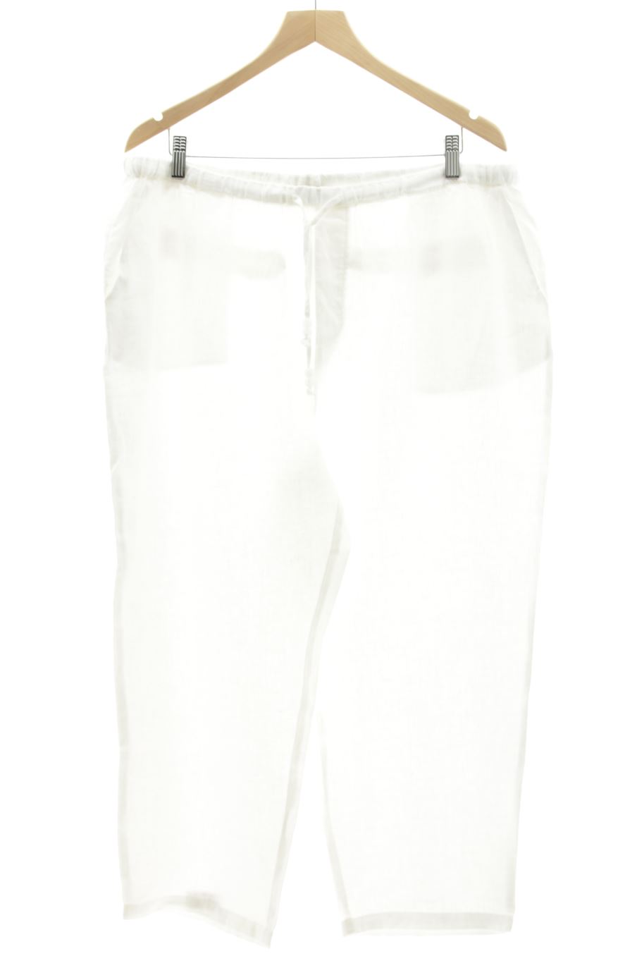 Pantalon Casual Mango de la taille XXL, de couleur blanc