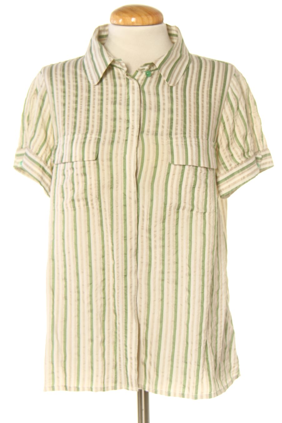 Camicia de Purificación García de la talla 46, de color righe