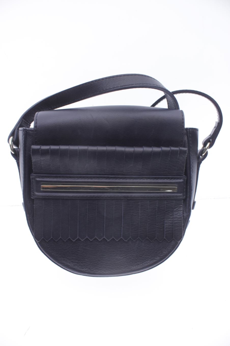Bandolera Azul Marino de Massimo Dutti