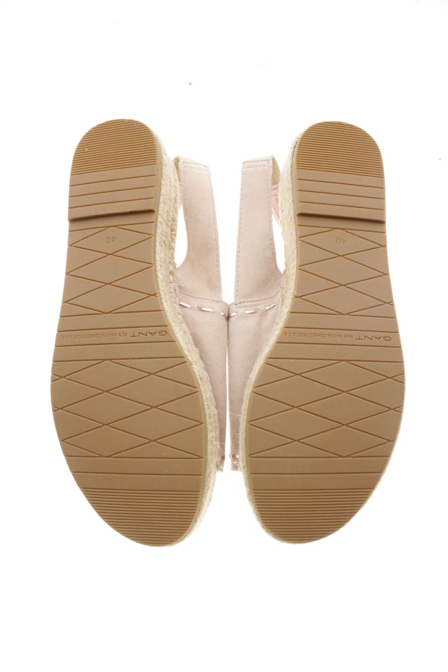 Sandalias tacon de Gant de la talla 40, de color rosa de