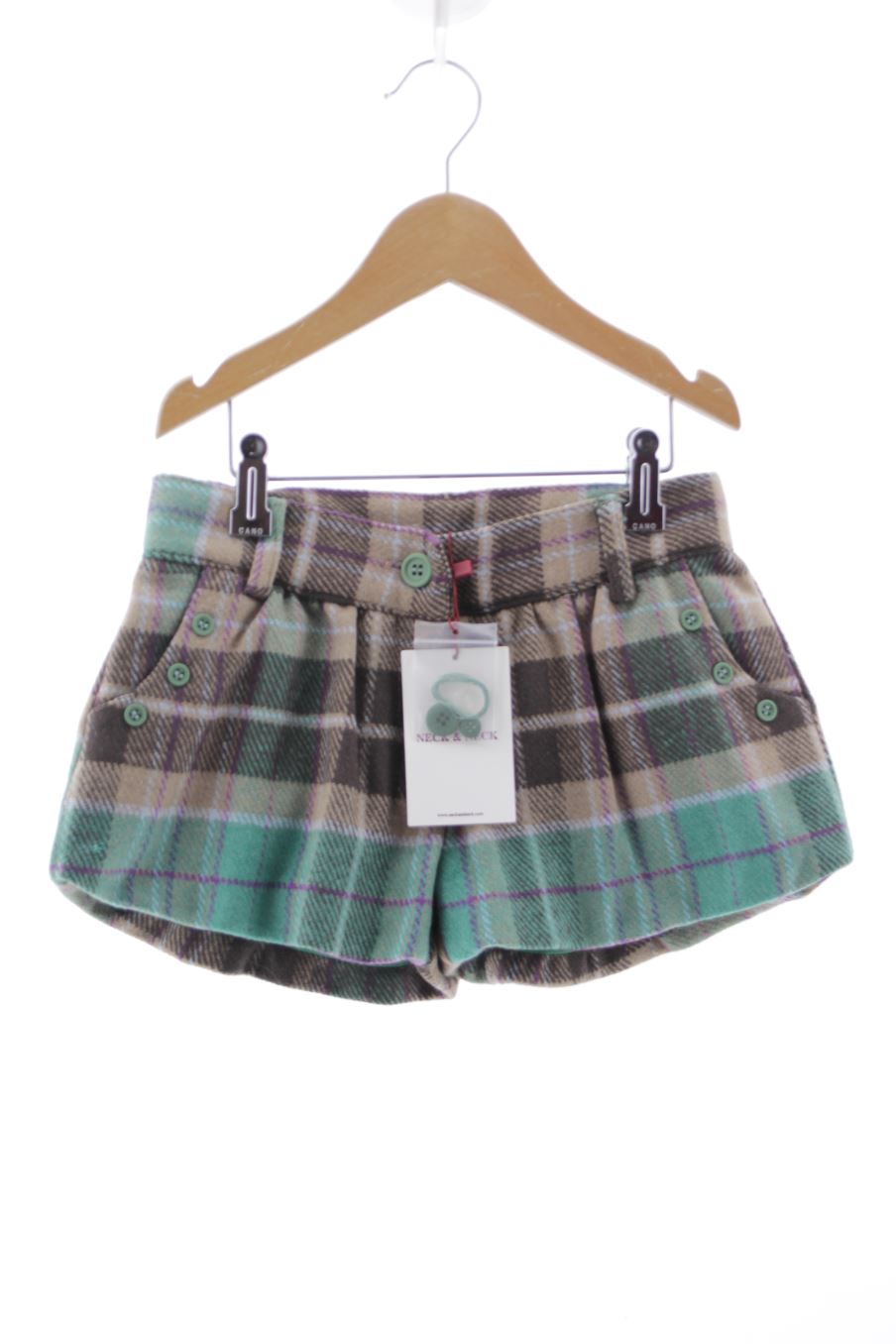 Short Neck & Neck de la taille 8 ans avec une étiquette