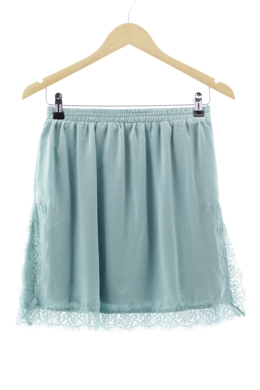 Falda de Mango de la talla S, de color verde