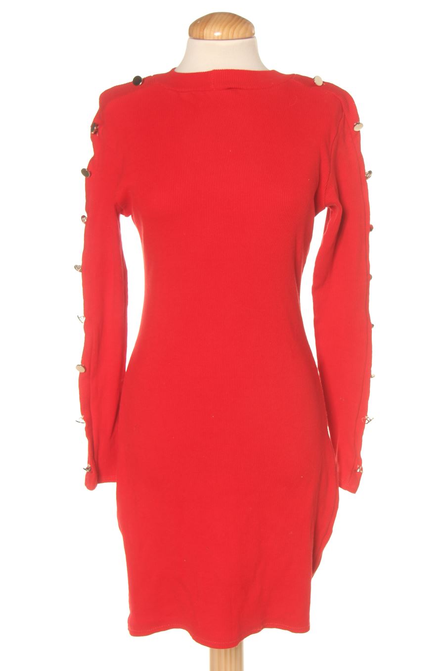 Robe casual Made in italy de la taille 40, de couleur rouge