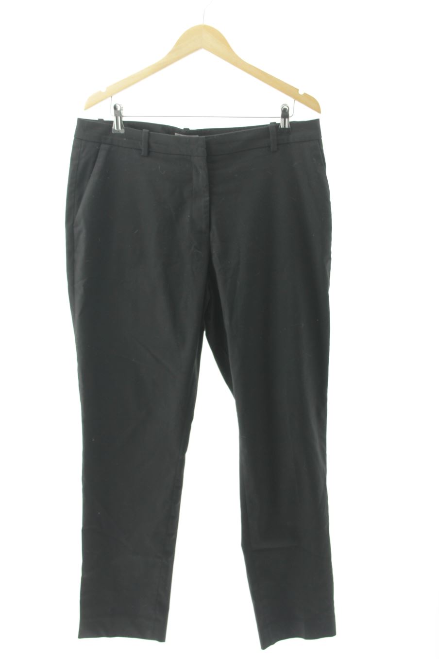 Pantalon H&M de la taille 46, de couleur noir