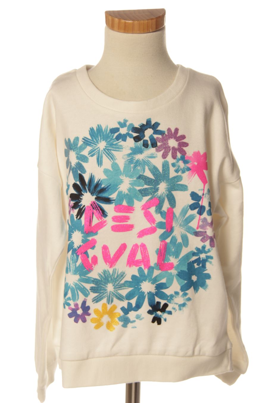 Sudadera de Desigual de la talla 7 años con etiqueta