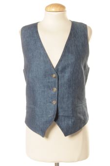 Chaleco de tela S Massimo Dutti