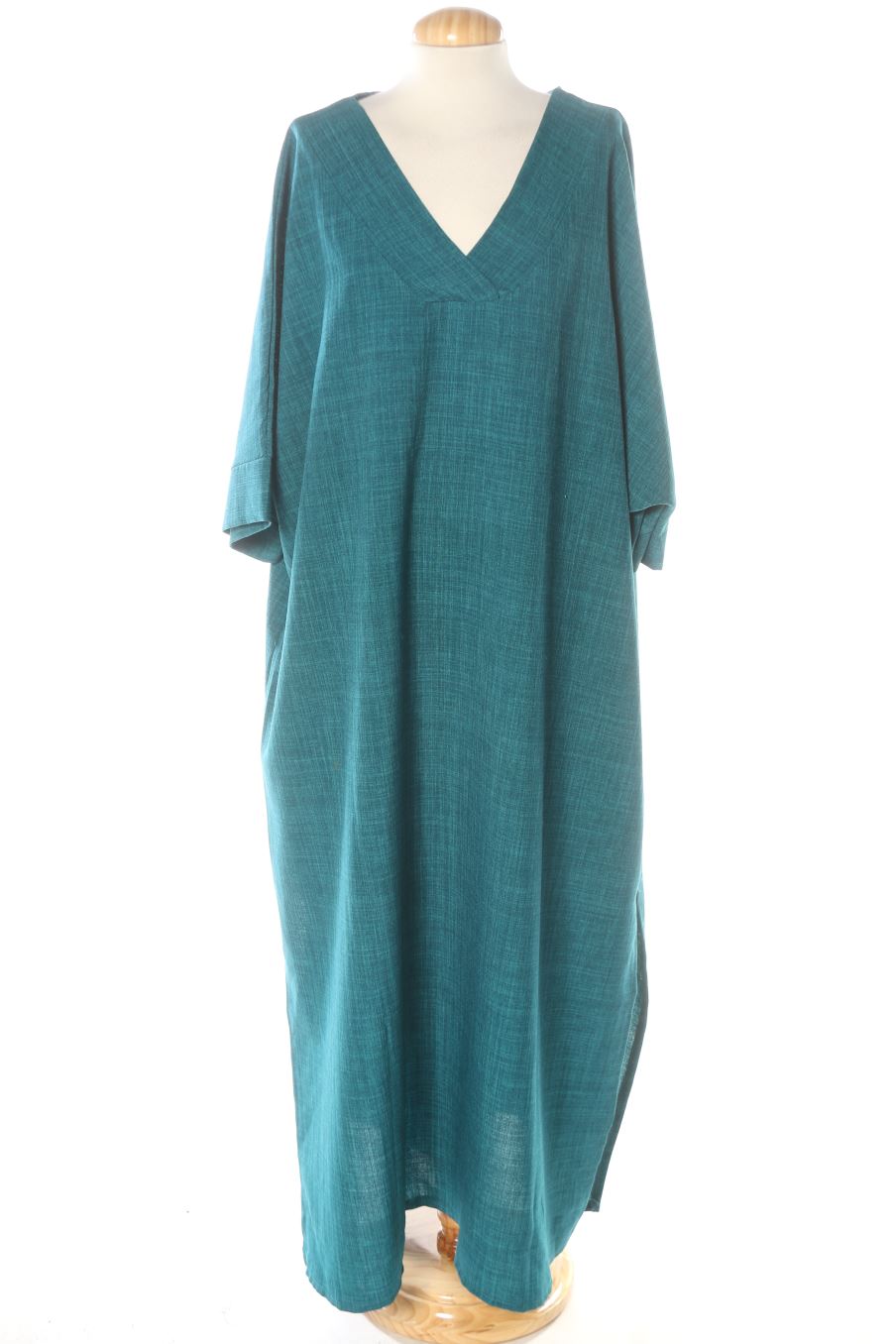Robe casual buganvilia de la taille SUPER XXL, de couleur vert