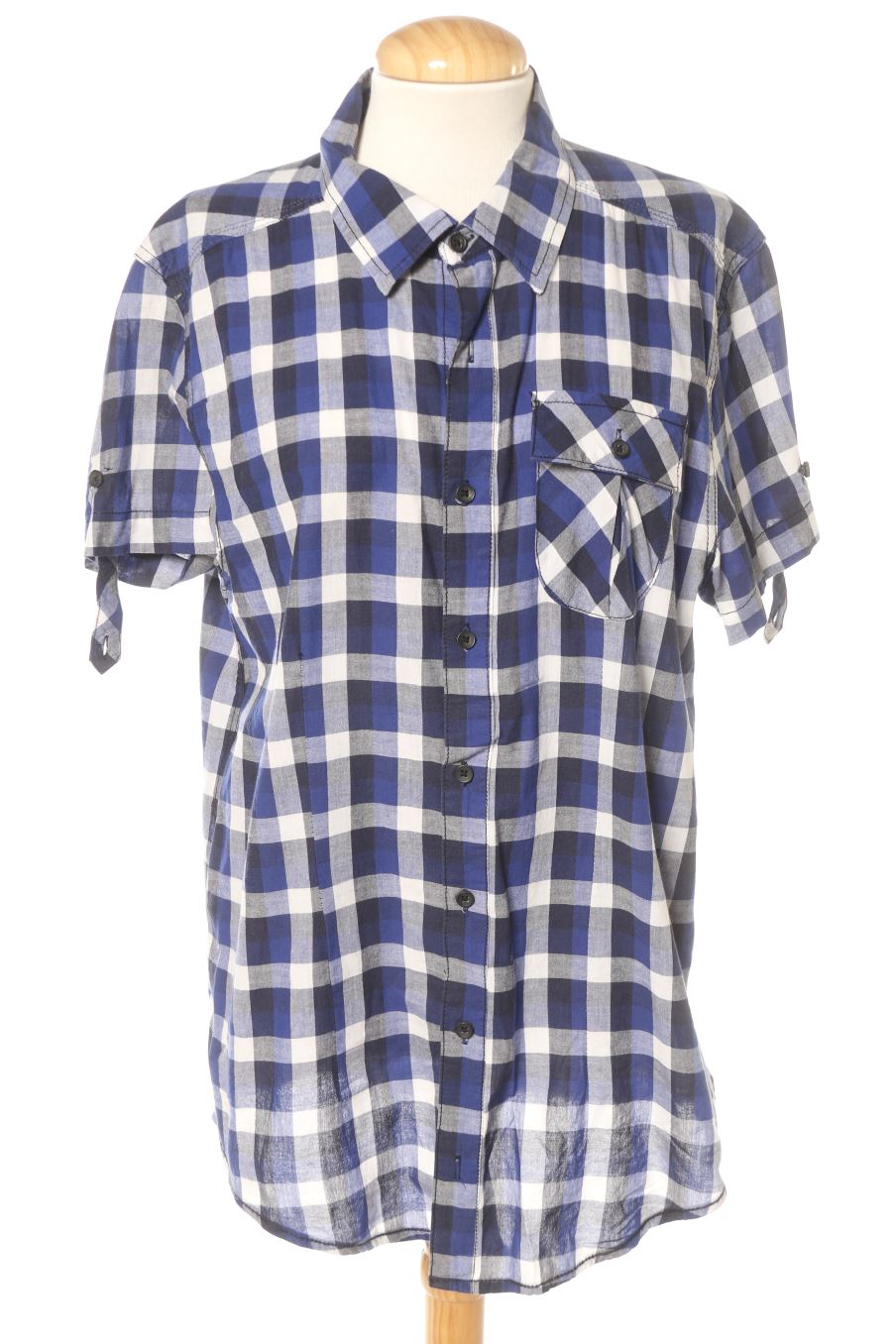 Chemise Pull & Bear de la taille XL, de couleur carreaux