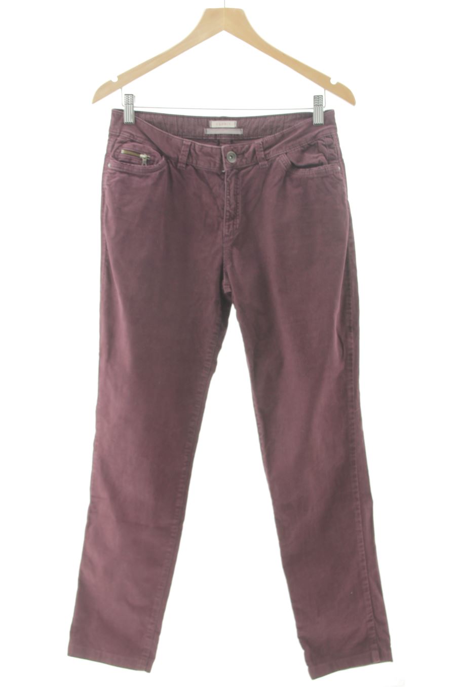 Pantaloni de Esprit de la talla 42, de color viola