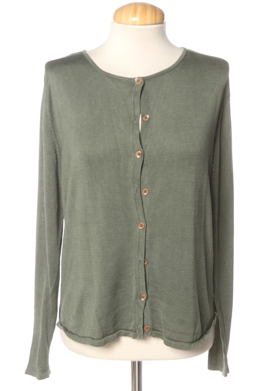 Cardigan von Votre Nom Größe M, Farbe Grün, aus Seide für