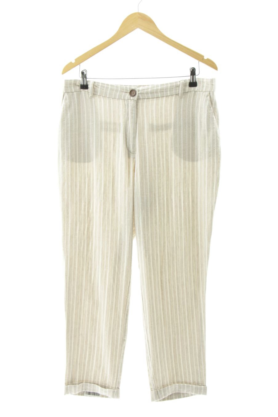 Pantalon Cortefiel de la taille L, de couleur beige