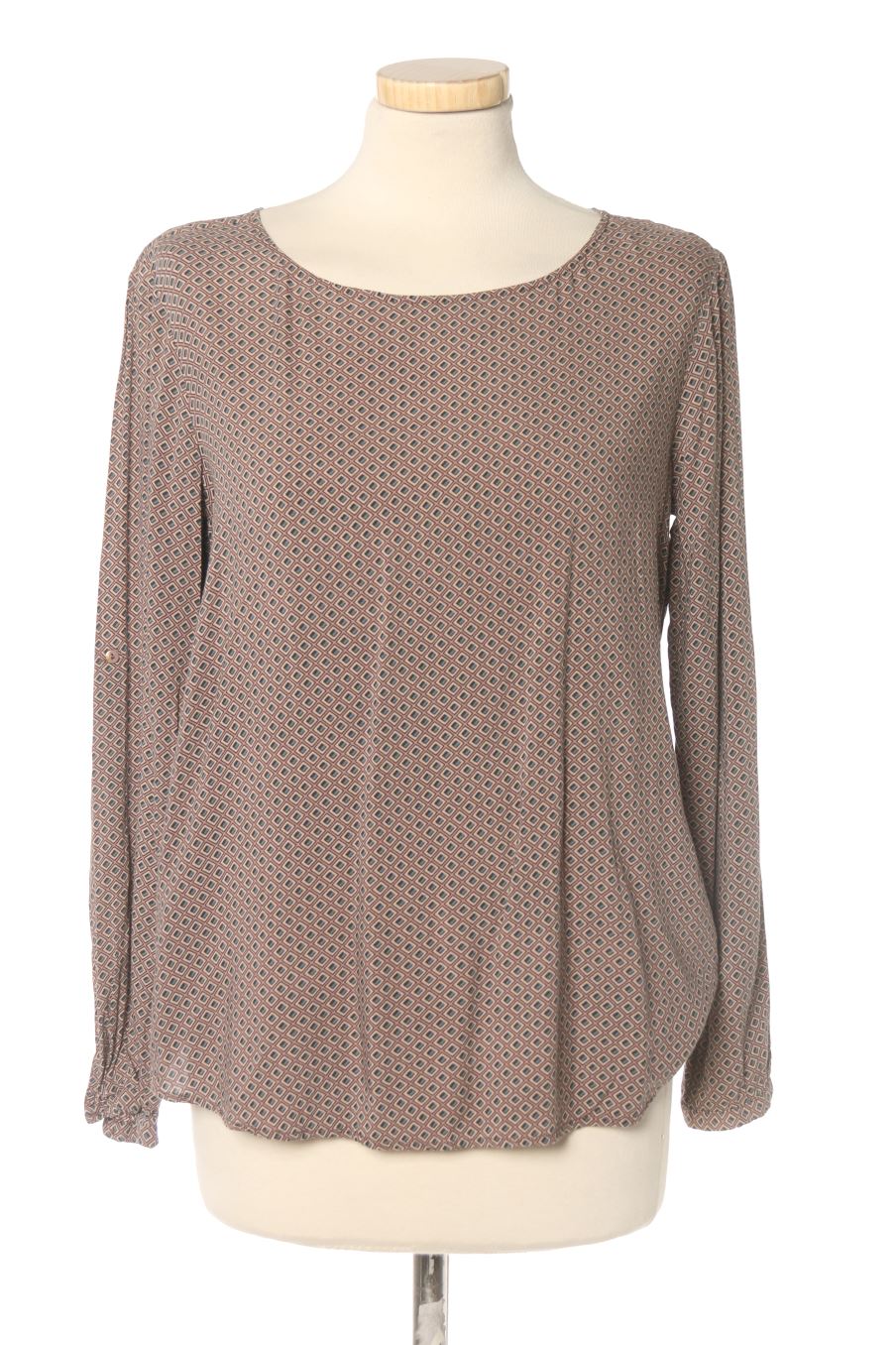 Langärmelige Bluse von Tom tailor Größe 36, Farbe Aufdruck, für