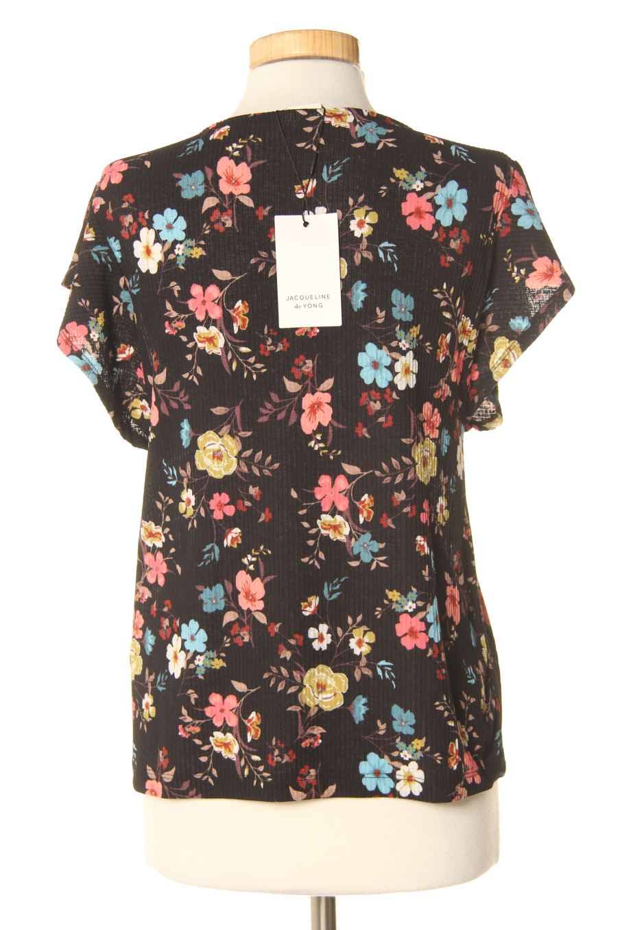 T-Shirt von Jacqueline De Yong Größe XS, Farbe Geblümt, für
