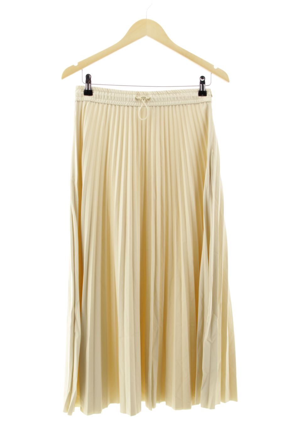 Faldas de Zara de la talla S, de color beige de sintético