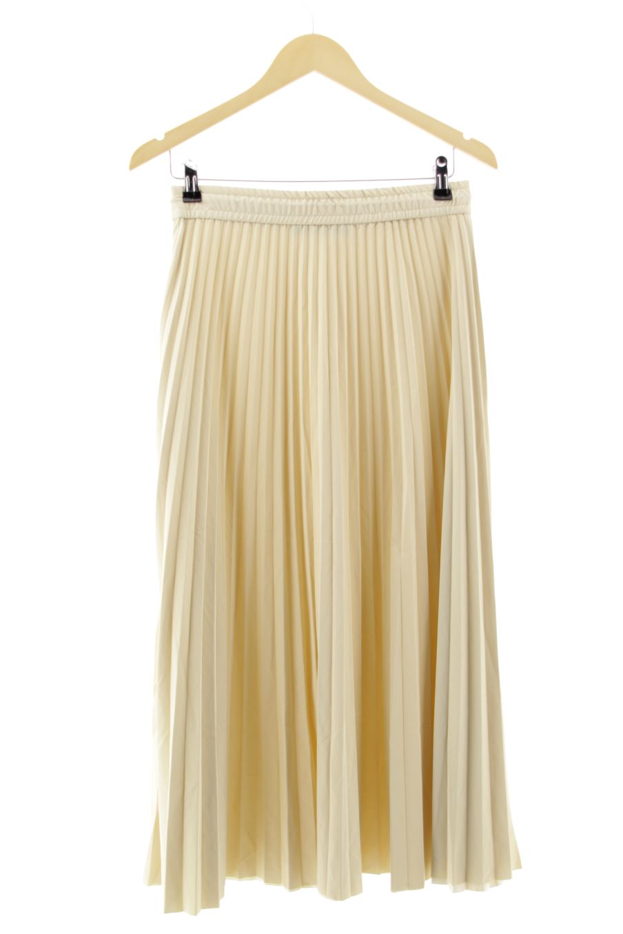 Faldas de Zara de la talla S, de color beige de sintético