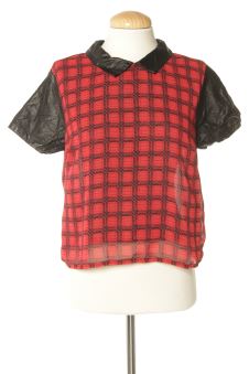 Blouse à manches courtes 36 PERCENTIL, photo 1 sur 2
