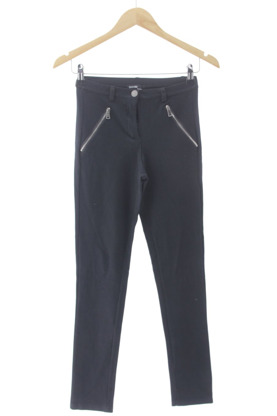 Pantalon Okeysi de la taille S, de couleur noir