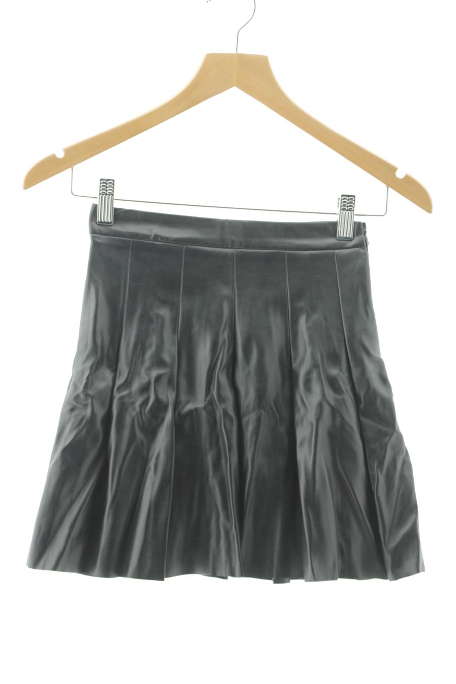 Jupe Pull & Bear de la taille XS, de couleur noir de synthétique