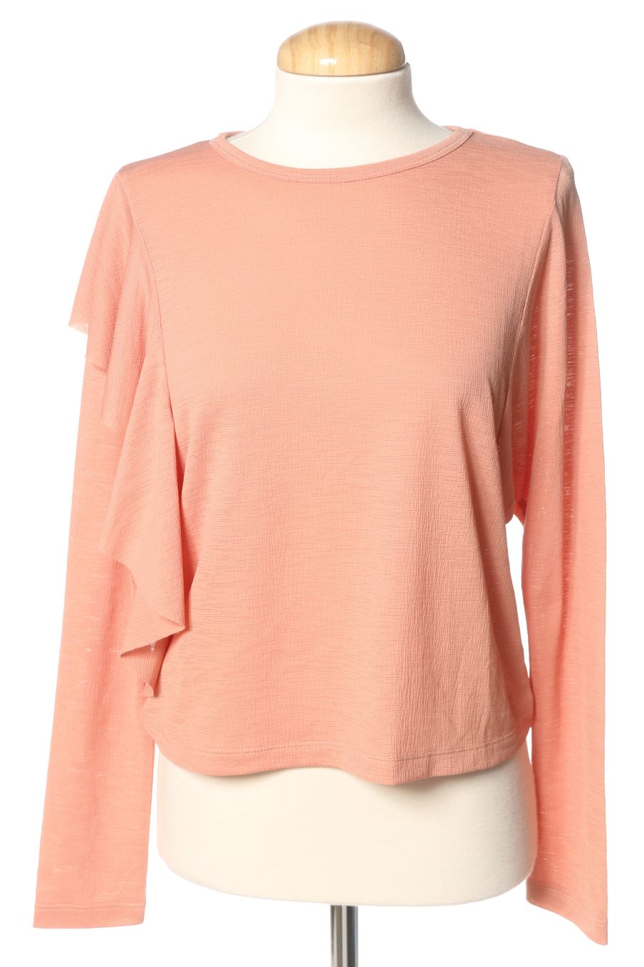 Blusa a maniche lunghe de Zara de la talla S, de color rosa