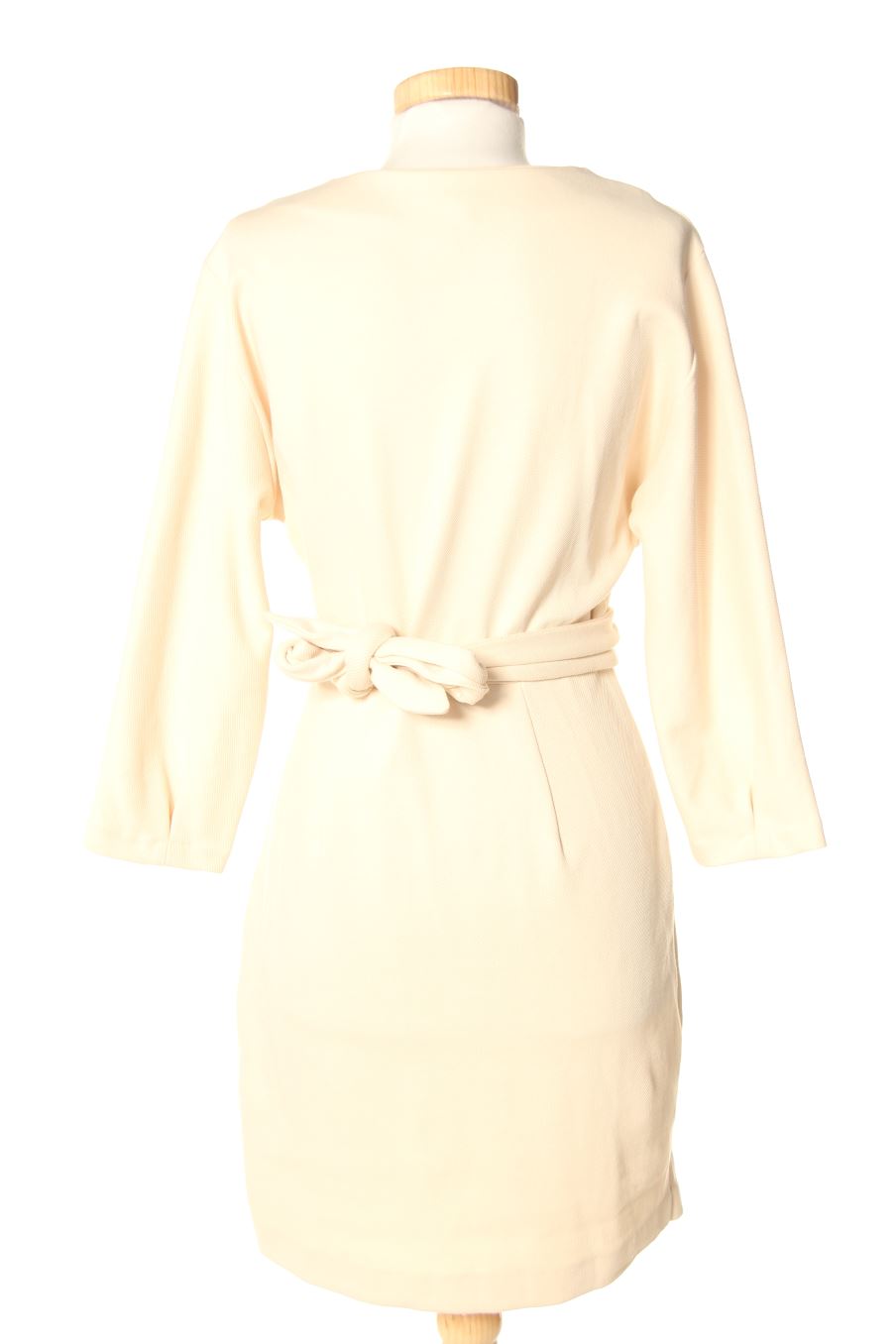 Vestido casual de Mango de la talla S, de color beige