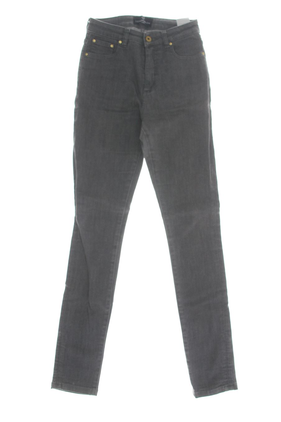 Vaquero de lepantalon de la talla 34, de color gris de ropa vaquera
