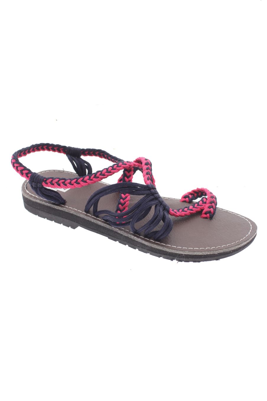 Sandalias planas de PERCENTIL de la talla 37, de color rosa de