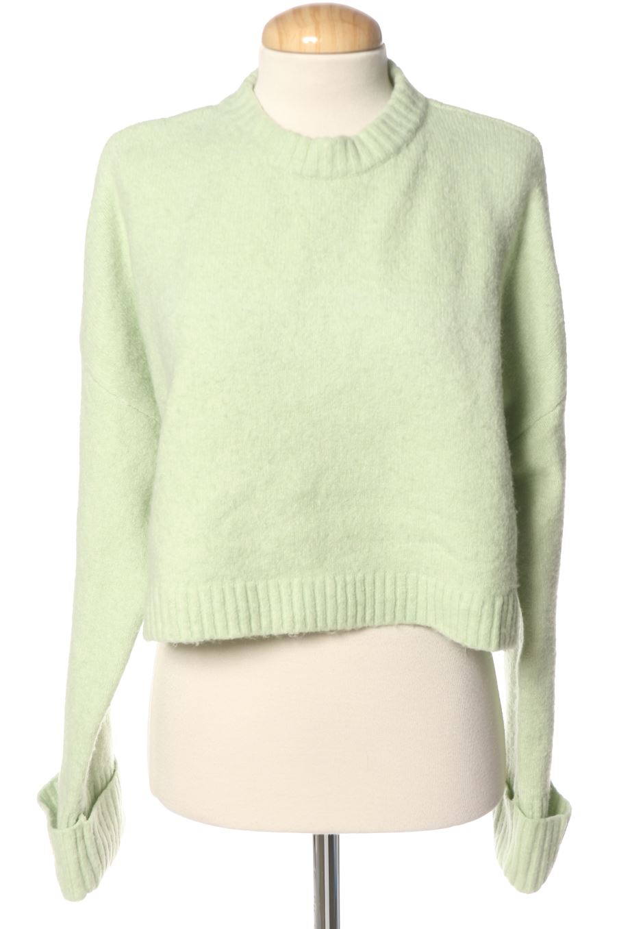 Maglione de Bershka de la talla XS, de color verde