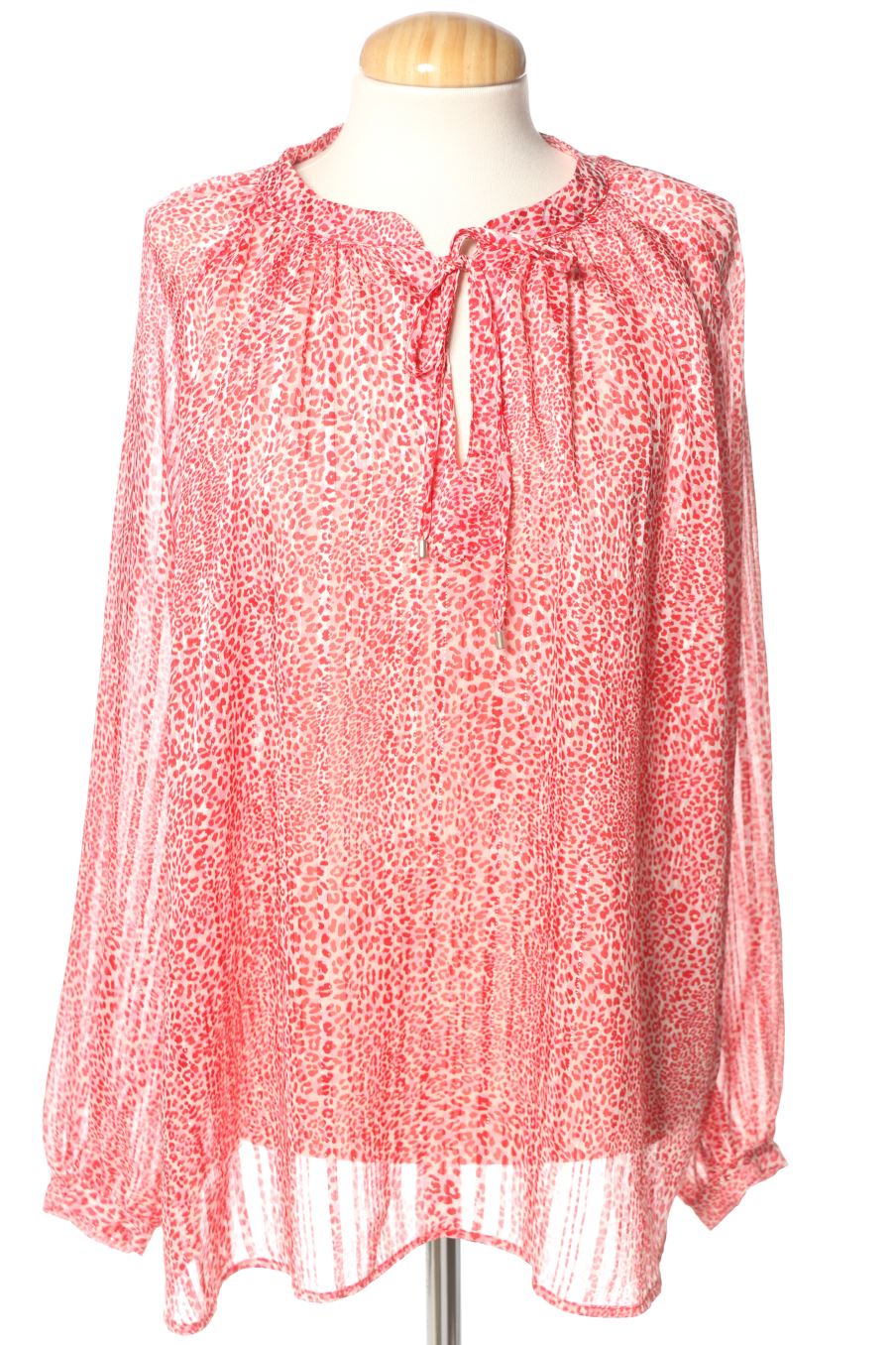 Blouse à manches longues Ikks de la taille 42, de couleur animal print