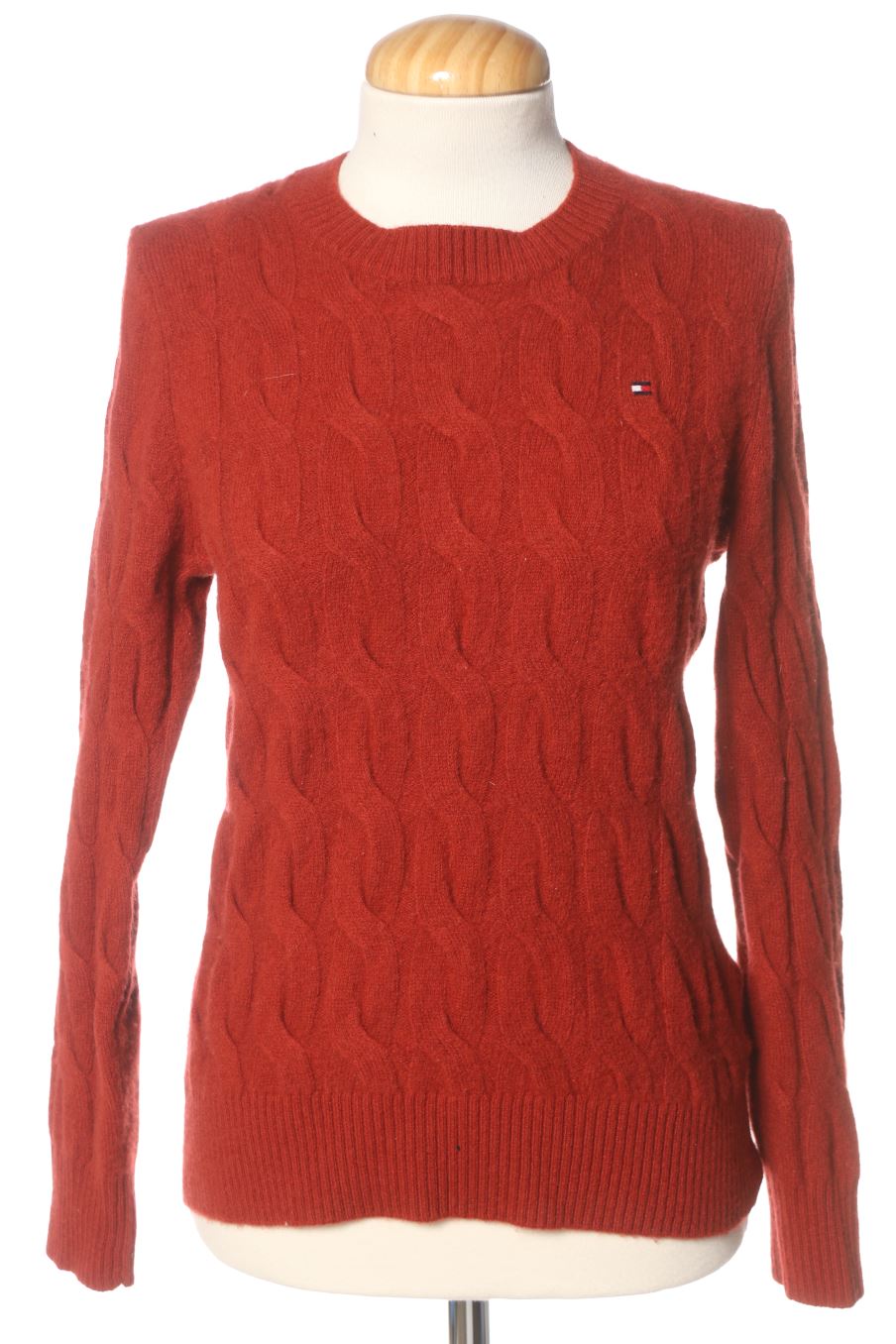Maglione de Tommy Hilfiger de la talla S, de color bordeaux