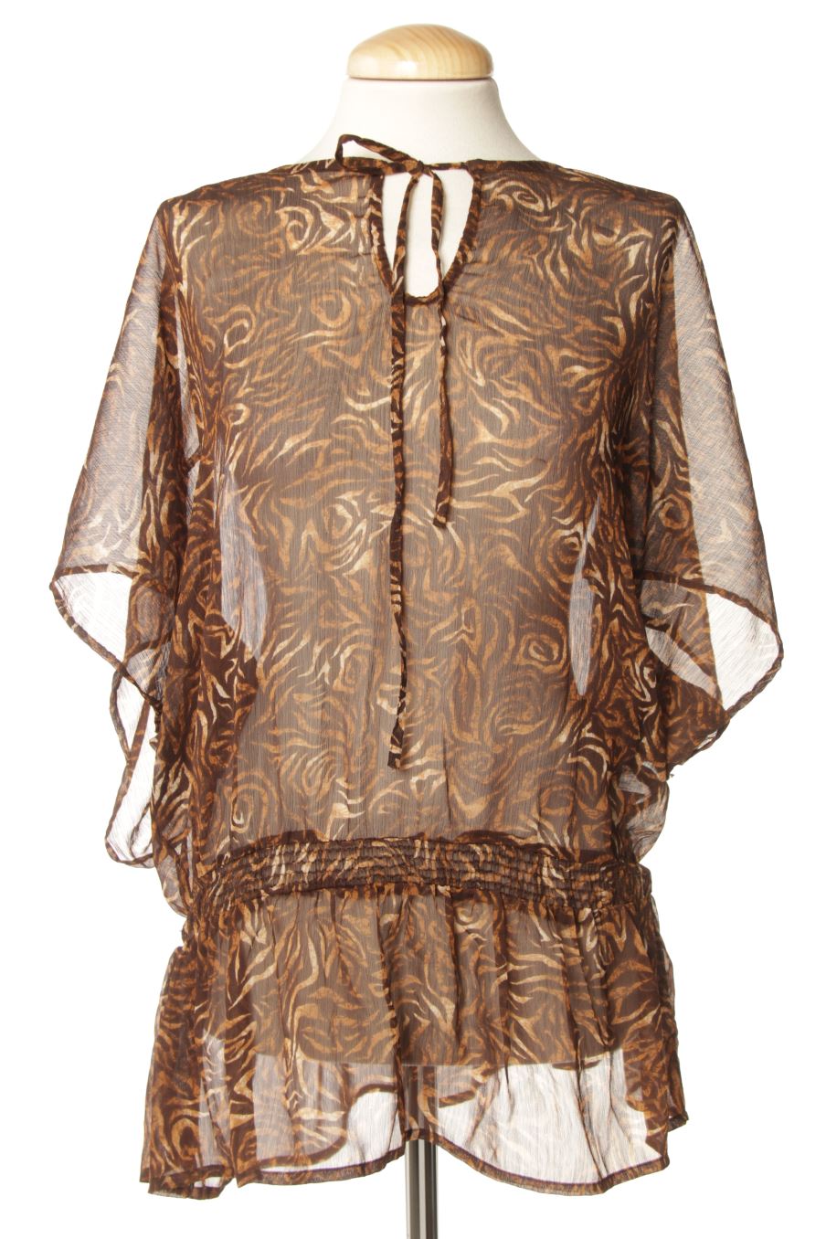 Blusa de manga corta de MS Mode de la talla 44, de color estampado