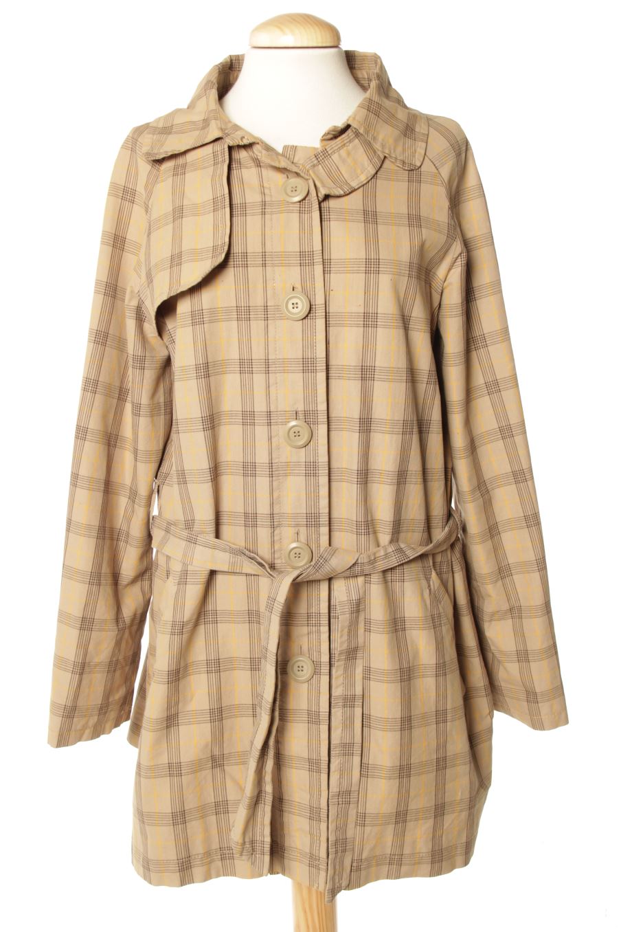 Gabardina de Sfera de la talla L, de color cuadros