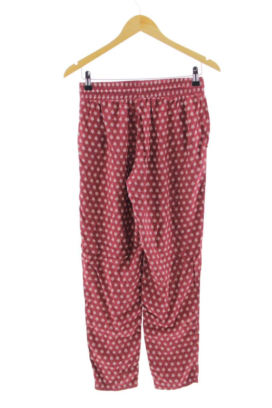 Pantalón Casual de PERCENTIL de la talla XS, de color burdeos