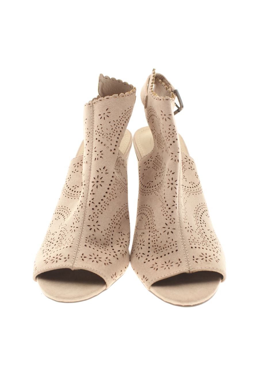 Sandales a talons de justfab de la taille 37 de couleur rose de
