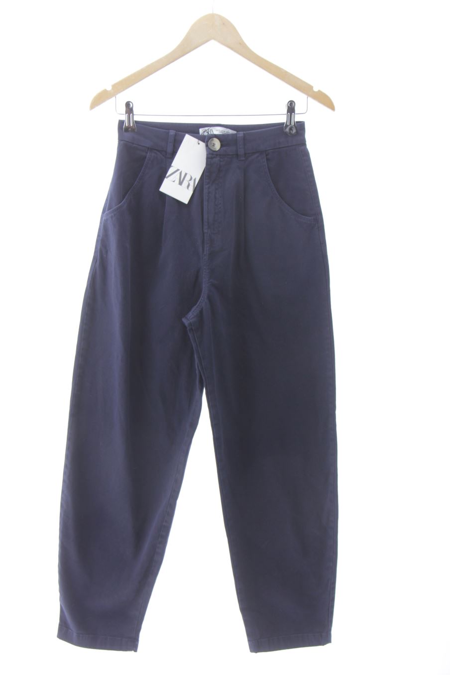 Vaquero de Zara de la talla 32, de color azul marino de ropa vaquera