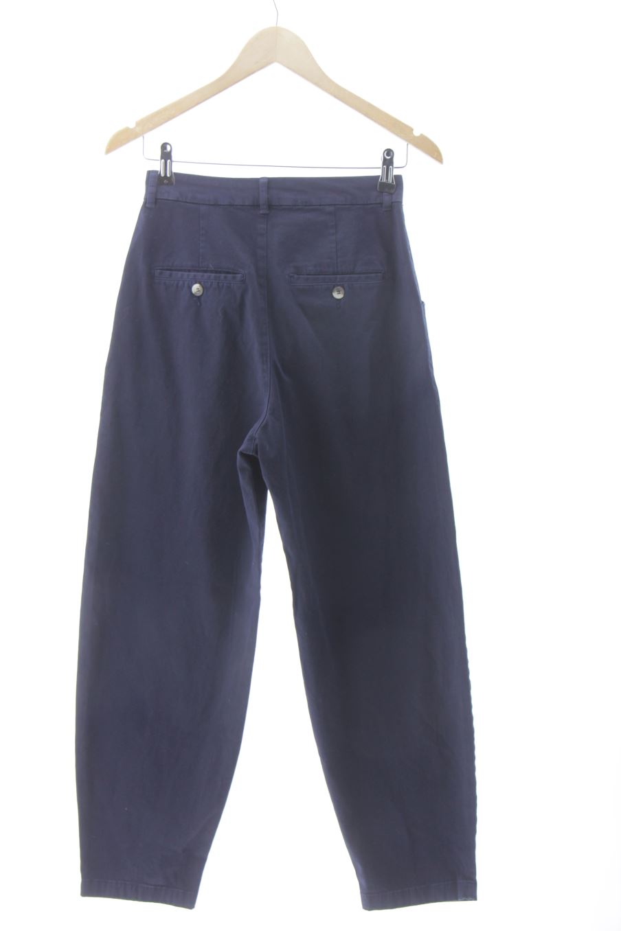 Vaquero de Zara de la talla 32, de color azul marino de ropa vaquera