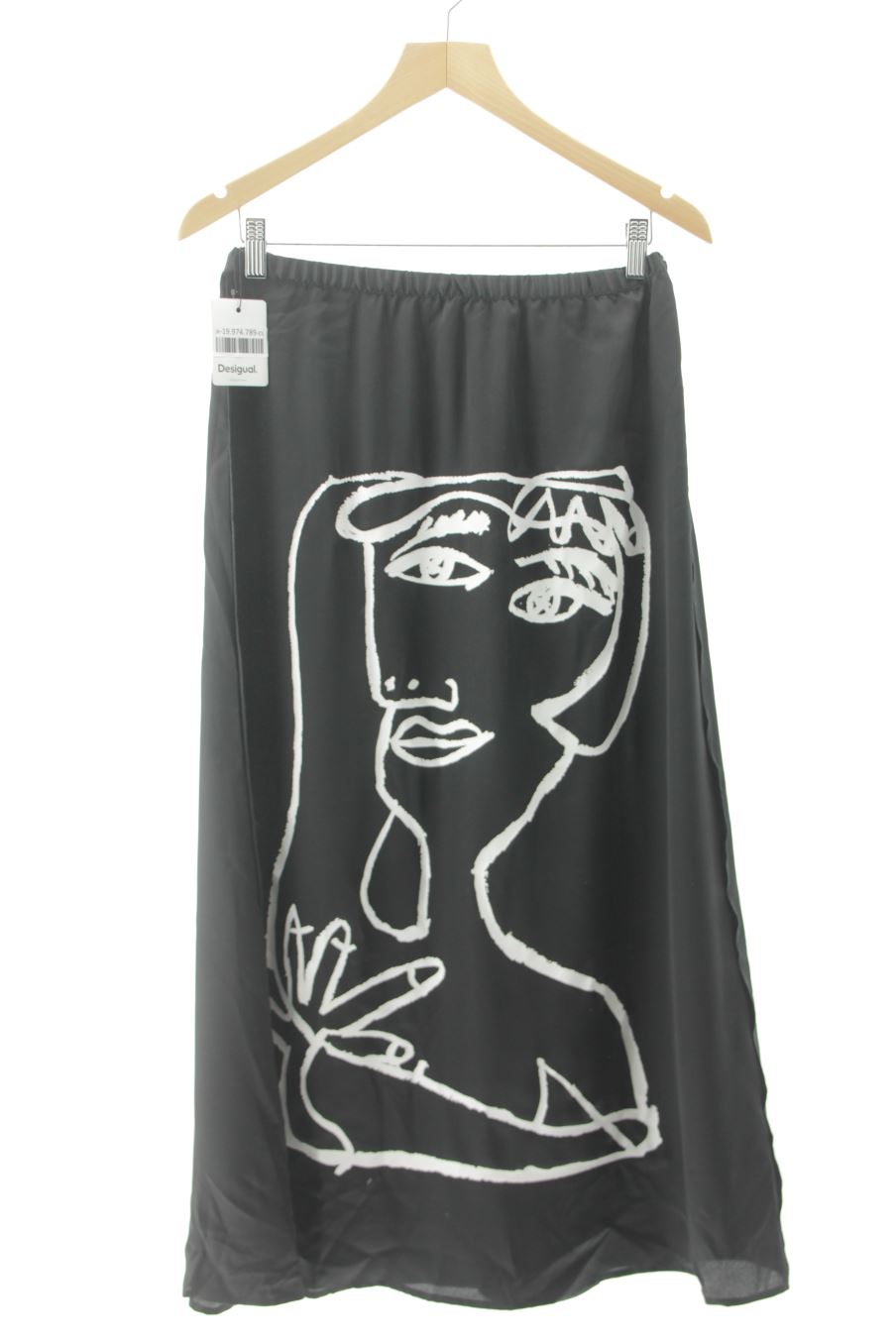 Jupe Desigual de la taille M, de couleur noir
