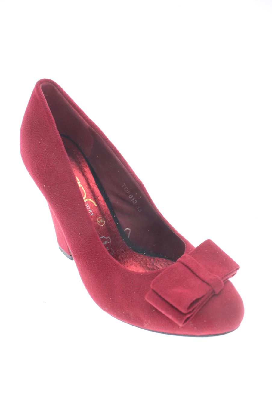 Zapatos de tacon de THE DIVINE FACTORY de la talla 38, de color rosso