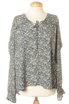 Langärmelige Bluse 38 Camaieu