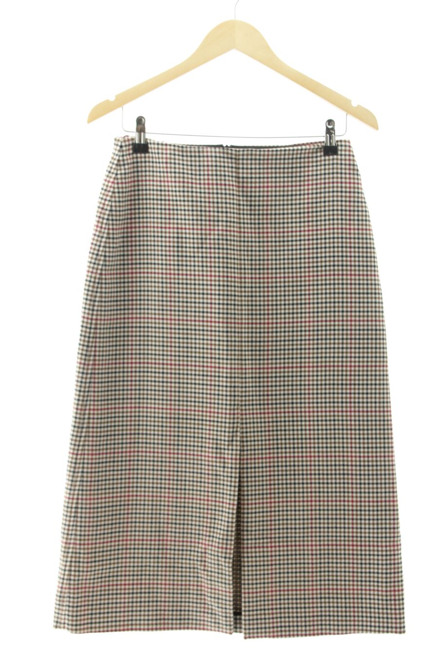 Falda de Massimo Dutti de la talla 40, de color cuadros