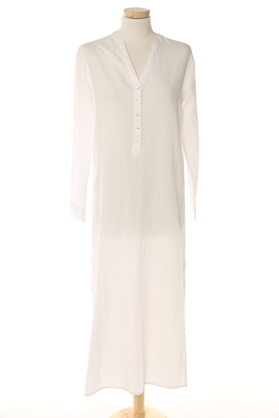 Einfaches Kleid von Enfasis Größe XS, Farbe Weiss, für