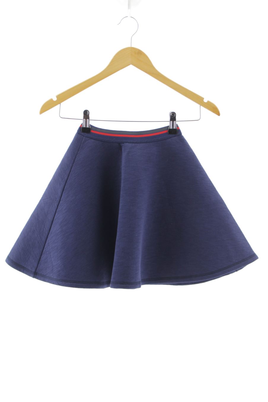 Jupe Pull & Bear de la taille S, de couleur bleu marine