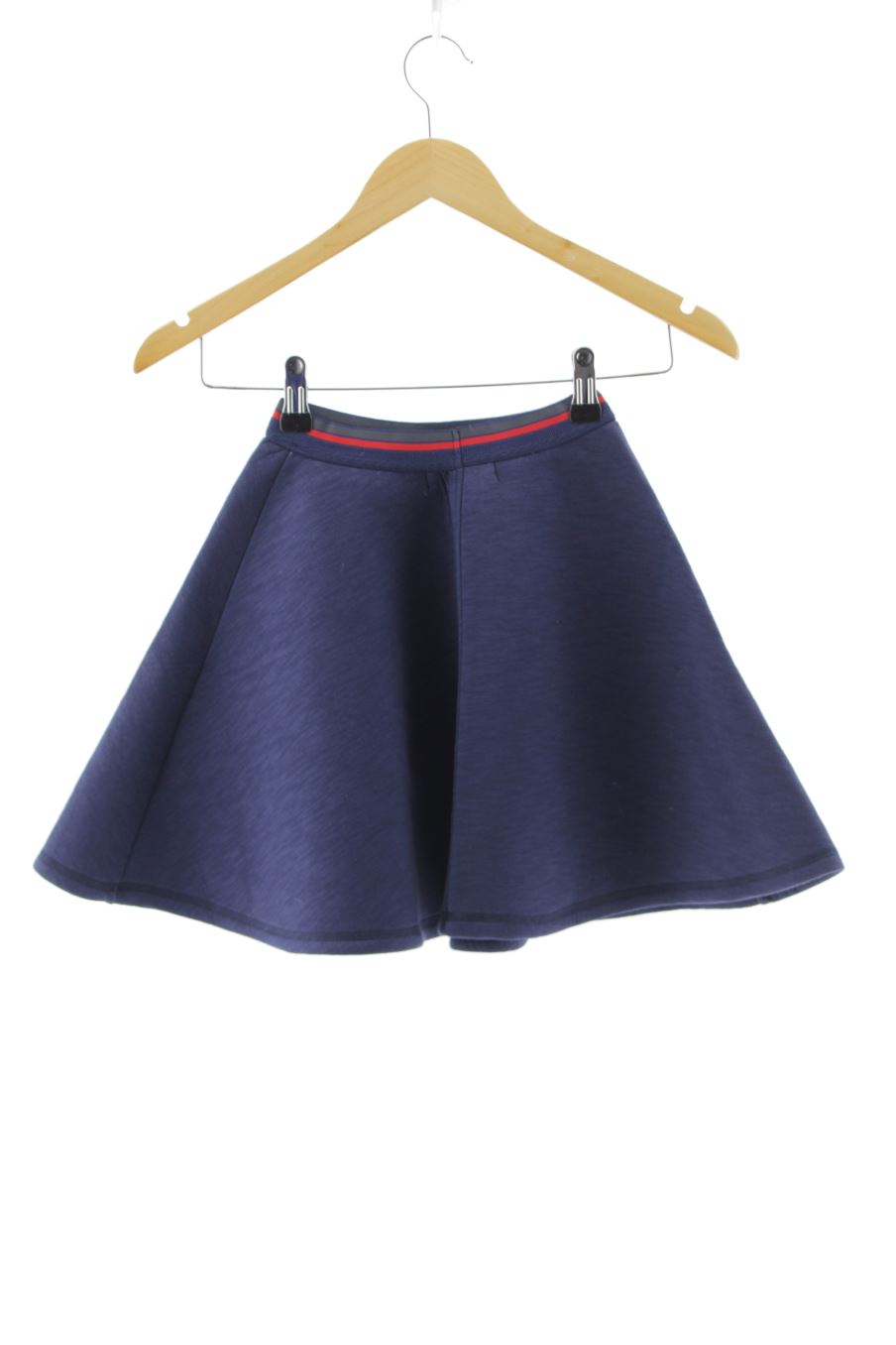 Jupe Pull & Bear de la taille S, de couleur bleu marine